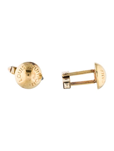 lv cufflink|lv cufflinks gold.